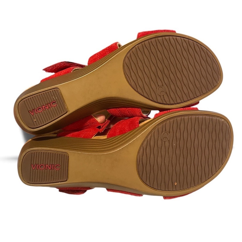 Vionic Wedge Sandals - Picture 3 of 4